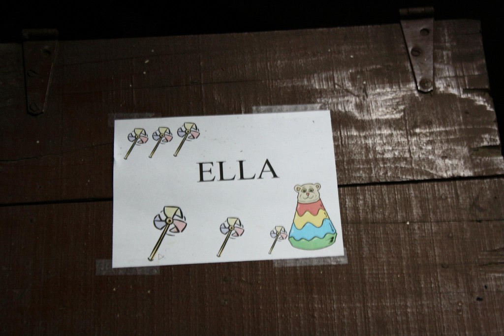 Ella at LN's cabin
