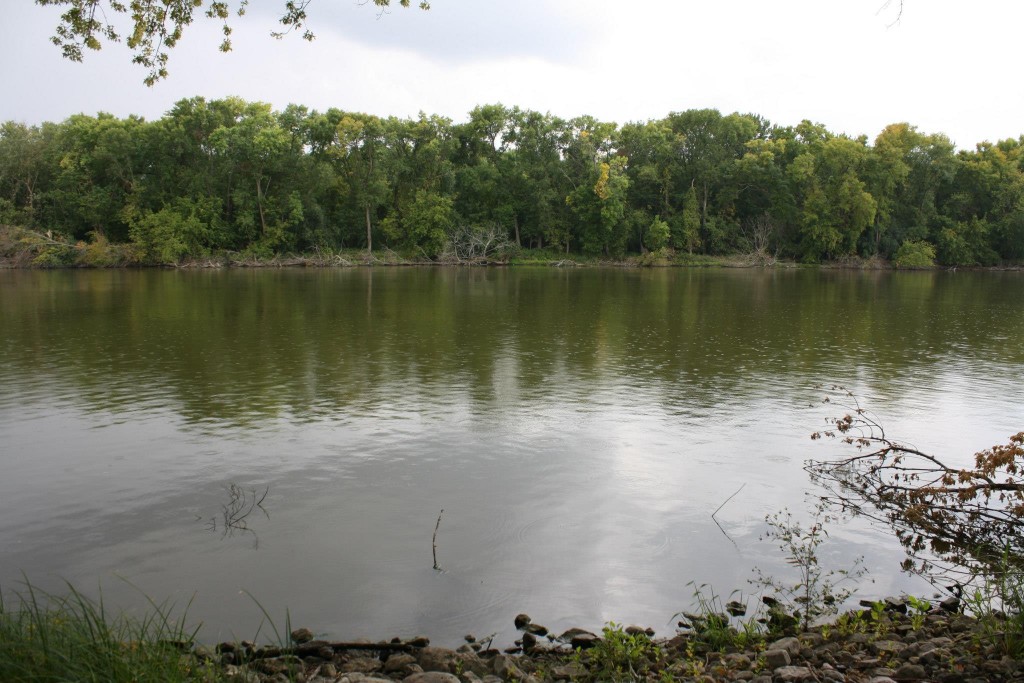Rock River outside LNs home