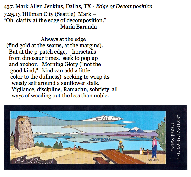 437. Mark Allen Jenkins, Dallas, TX - Edge of Decomposition