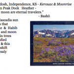 455. Heather Mydosh, Independence, KS - Kerouac & Moonrise