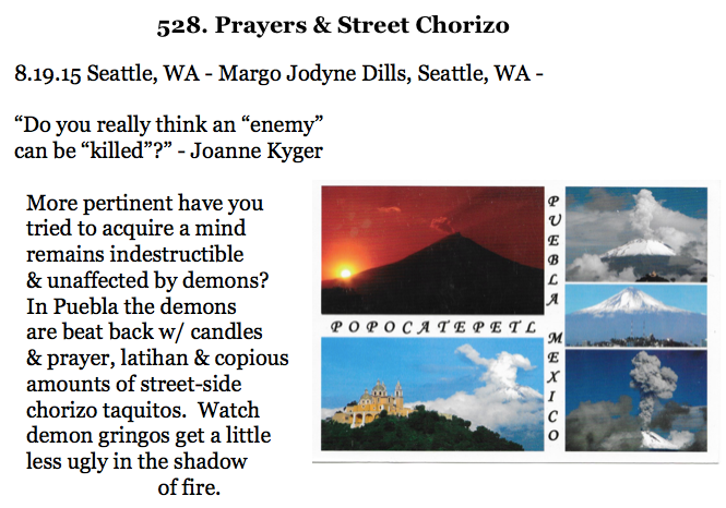 528. Prayers & Street Chorizo