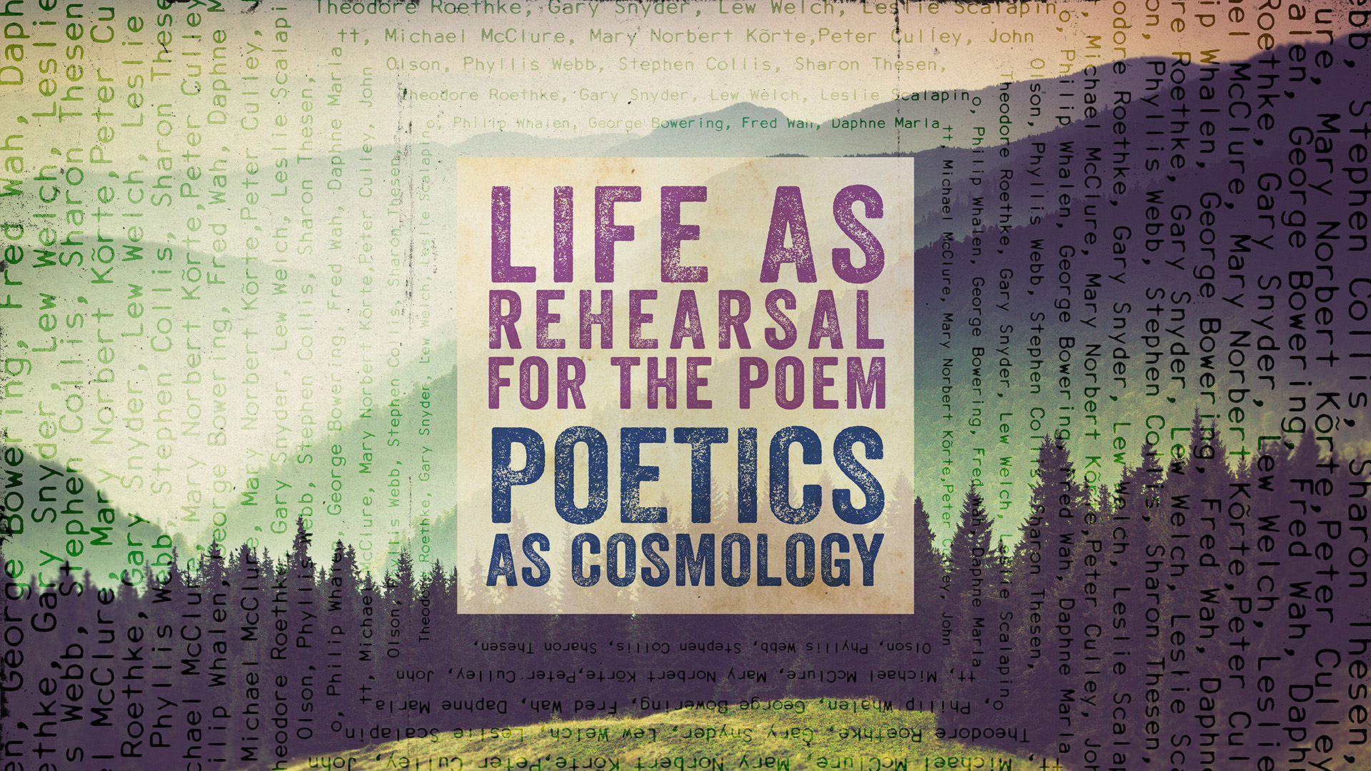 Life as Rehearsal for the Poem and Poetics as Cosmology Winter 2026 web banner